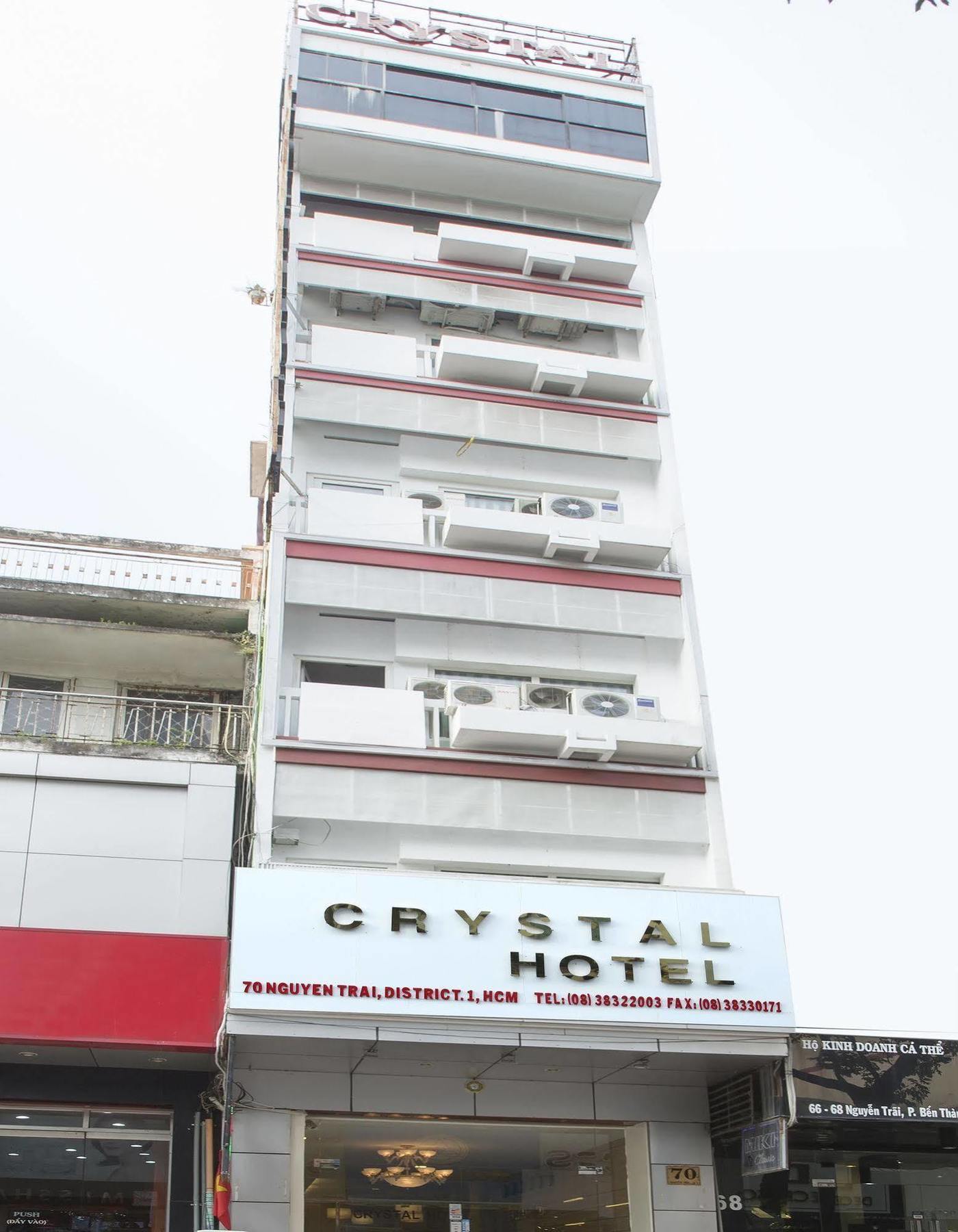 Saigon Crystal Hotel Хошимин Екстериор снимка