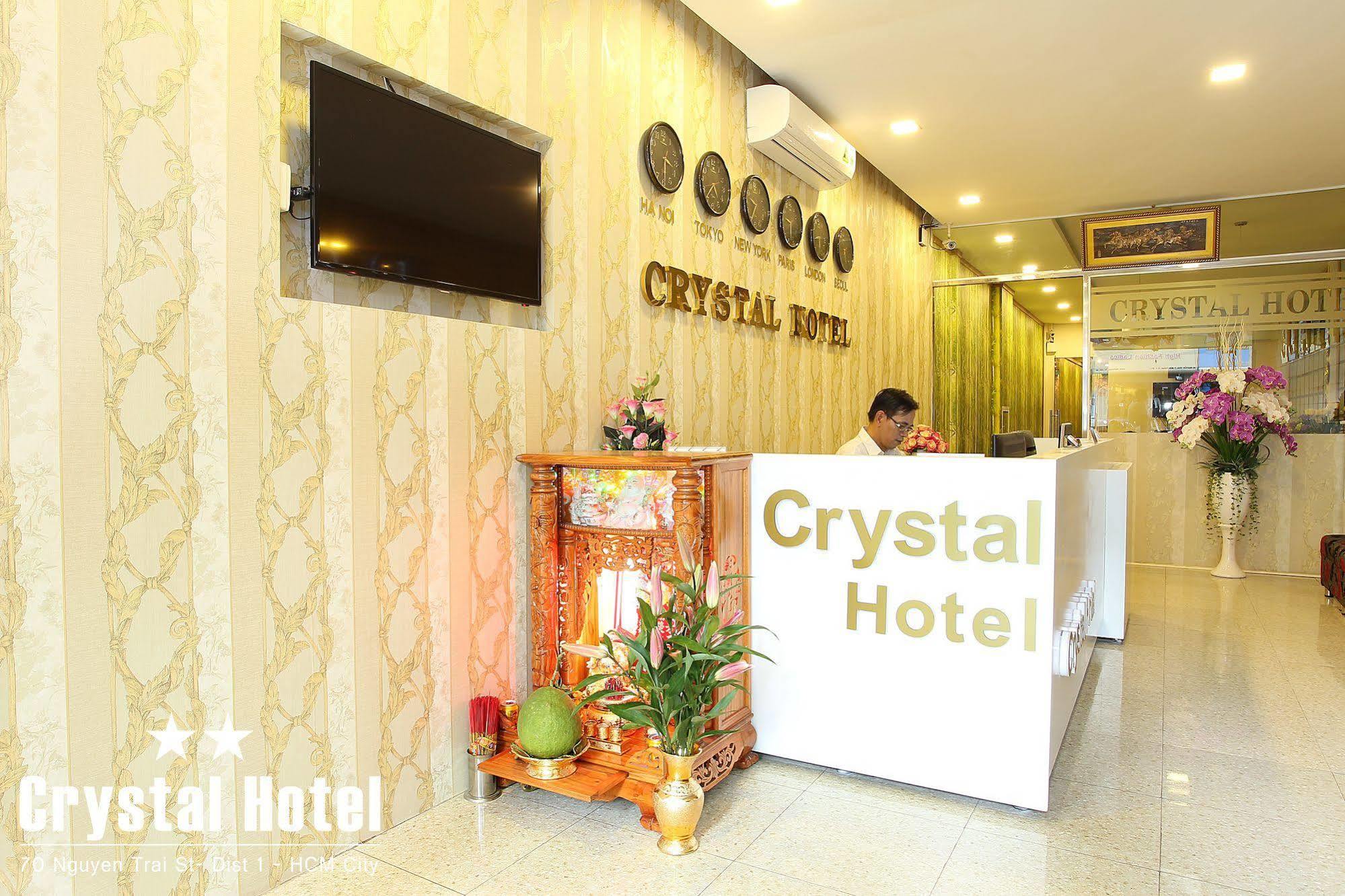Saigon Crystal Hotel Хошимин Екстериор снимка